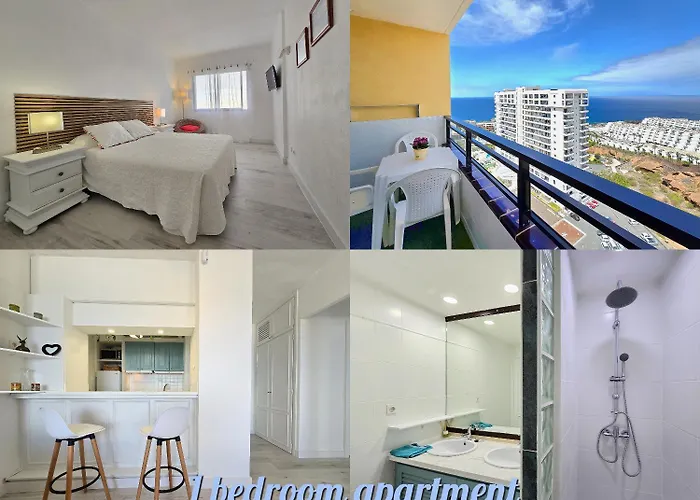 Panoramic In Club Paraiso Ocean View Apartment Costa Adeje (Tenerife)